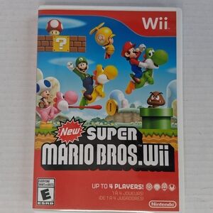 Nintendo Super Mario Bros.Wii 2009 Game